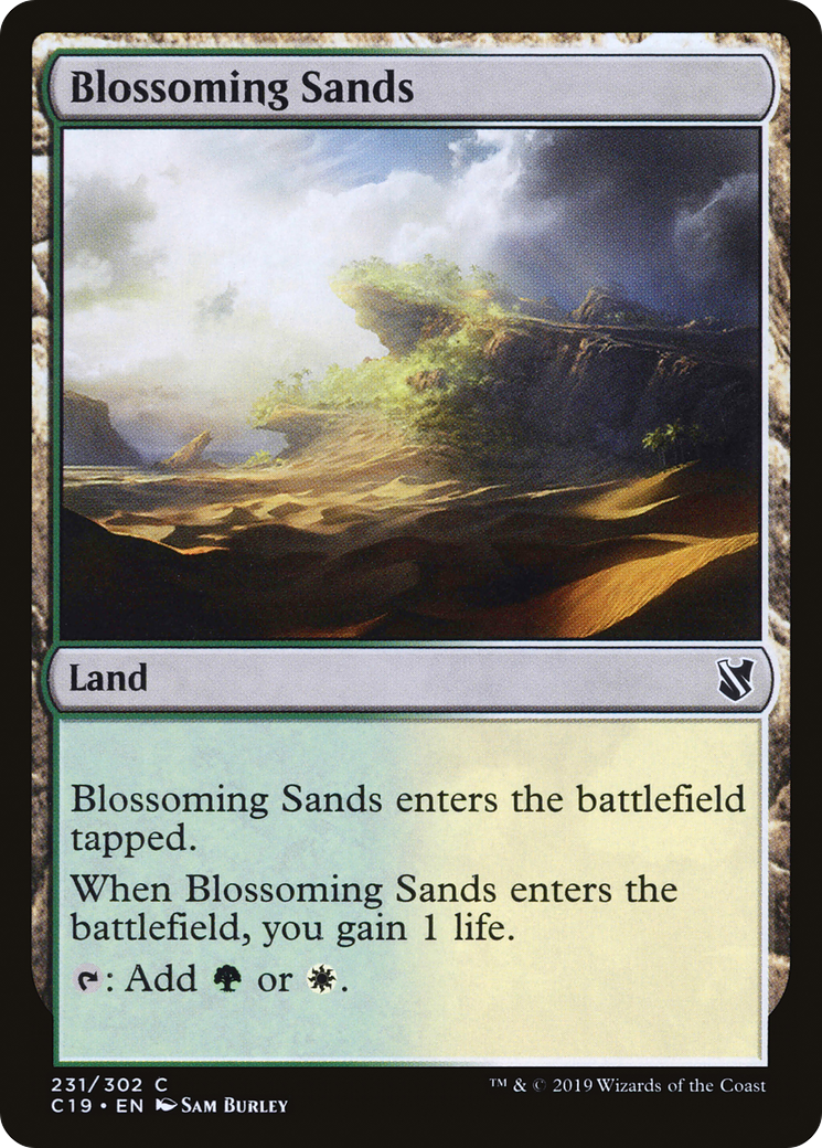 Image: Blossoming Sands - Commander 2019