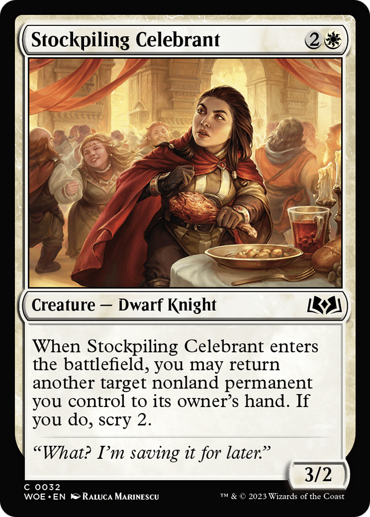 Image: Stockpiling Celebrant - Wilds of Eldraine
