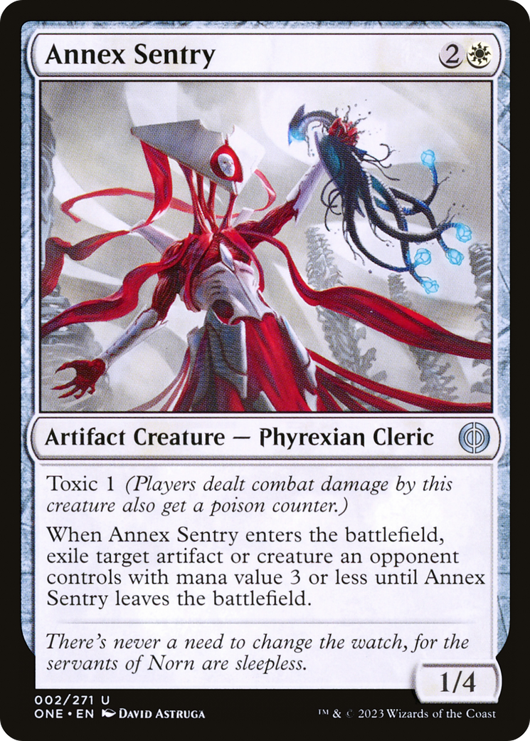 Image: Annex Sentry - Phyrexia: All Will Be One