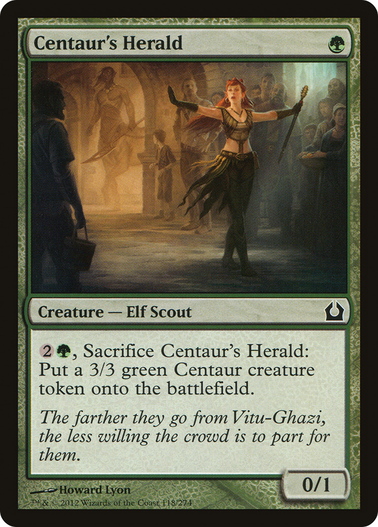 Image: Centaur's Herald - Return to Ravnica
