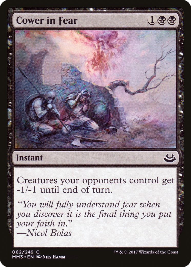 Image: Cower in Fear - Modern Masters 2017