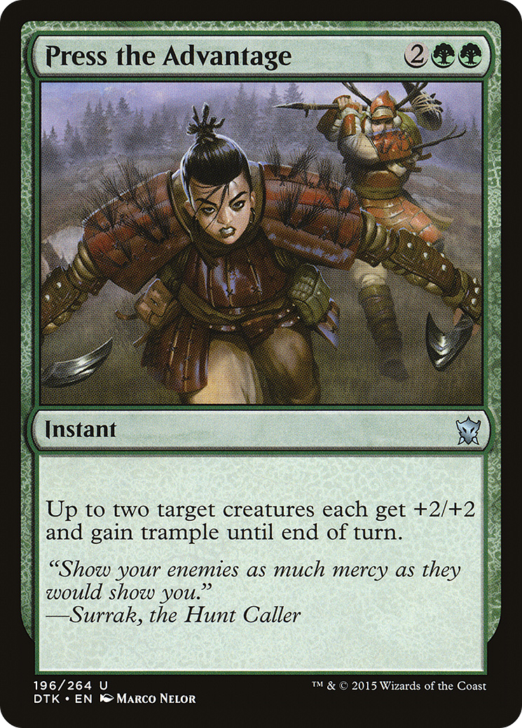 Image: Press the Advantage - Dragons of Tarkir