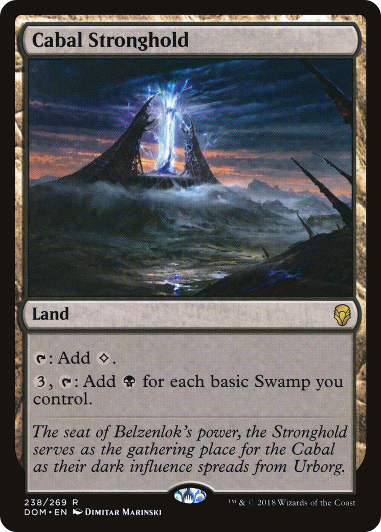 Image: Cabal Stronghold - Dominaria