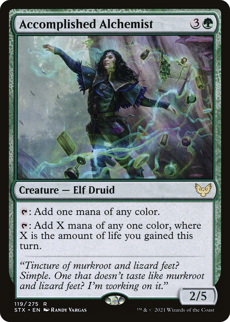 Image: Accomplished Alchemist - Strixhaven: School of Mages