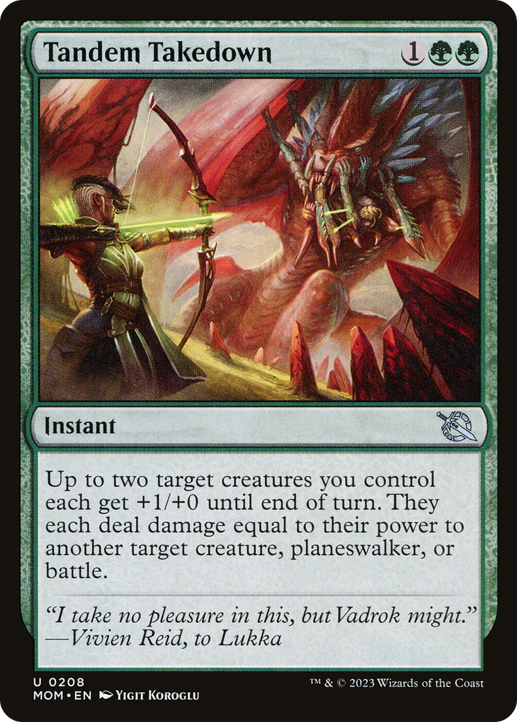 Image: Tandem Takedown - March of the Machine