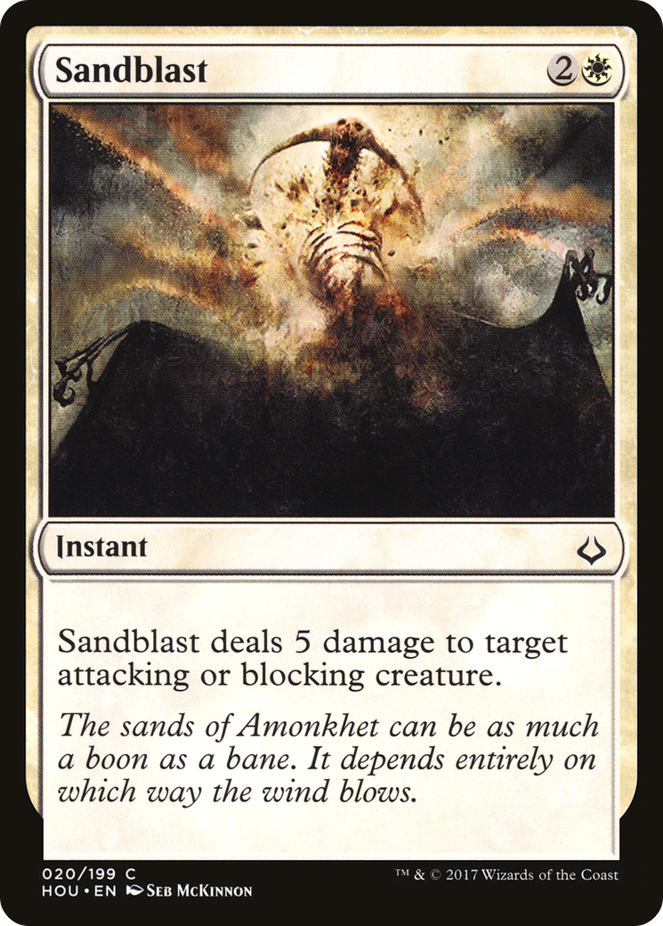 Image: Sandblast - Hour of Devastation
