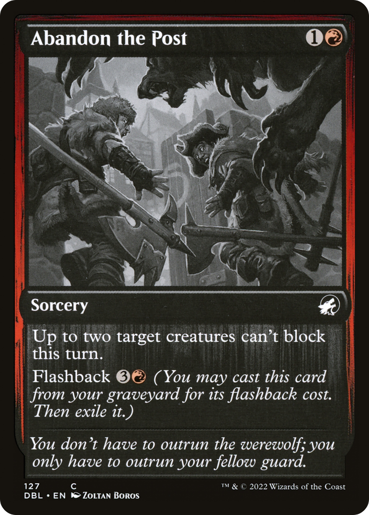 Image: Abandon the Post - Innistrad: Double Feature