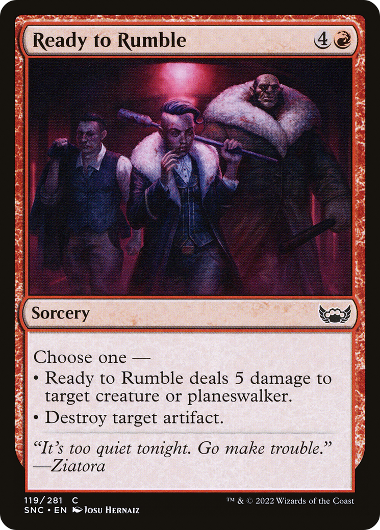 Image: Ready to Rumble - Streets of New Capenna