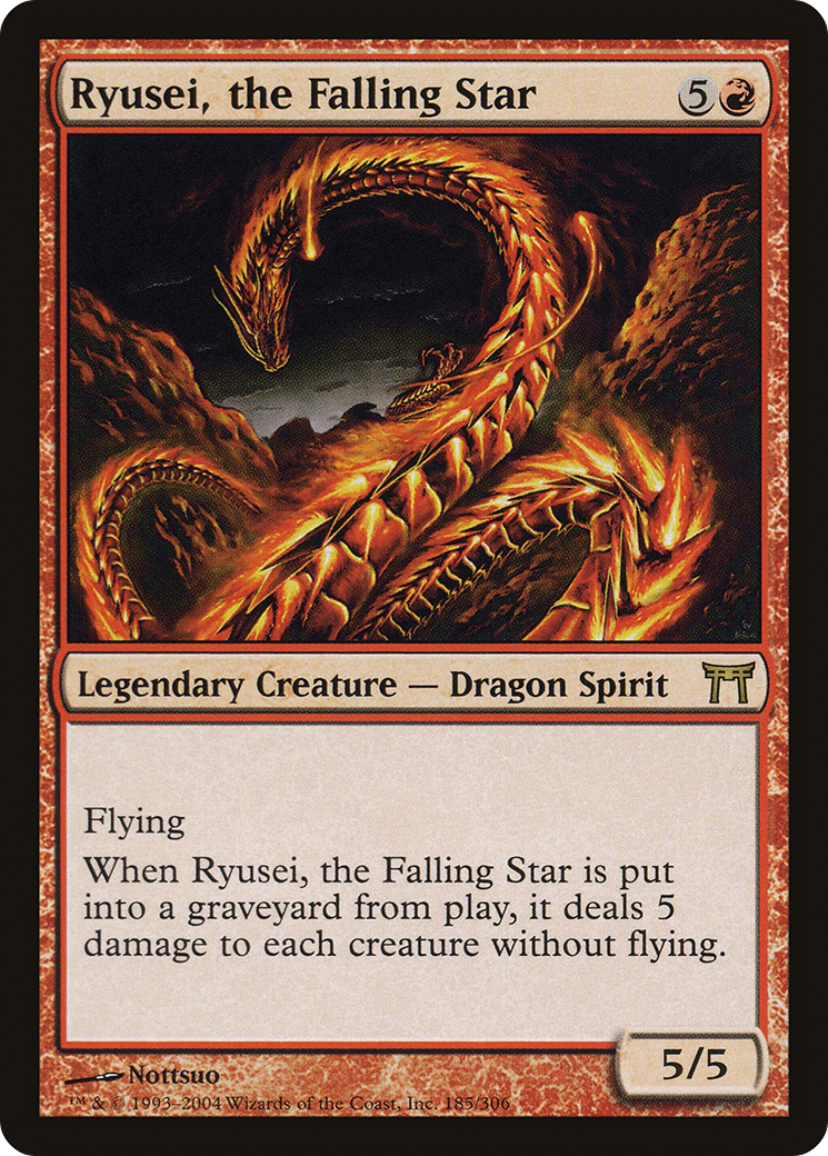 Image: Ryusei, the Falling Star - Champions of Kamigawa
