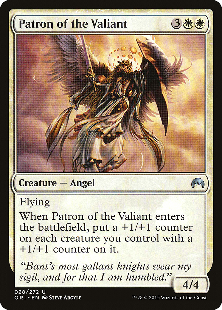 Image: Patron of the Valiant - Magic Origins
