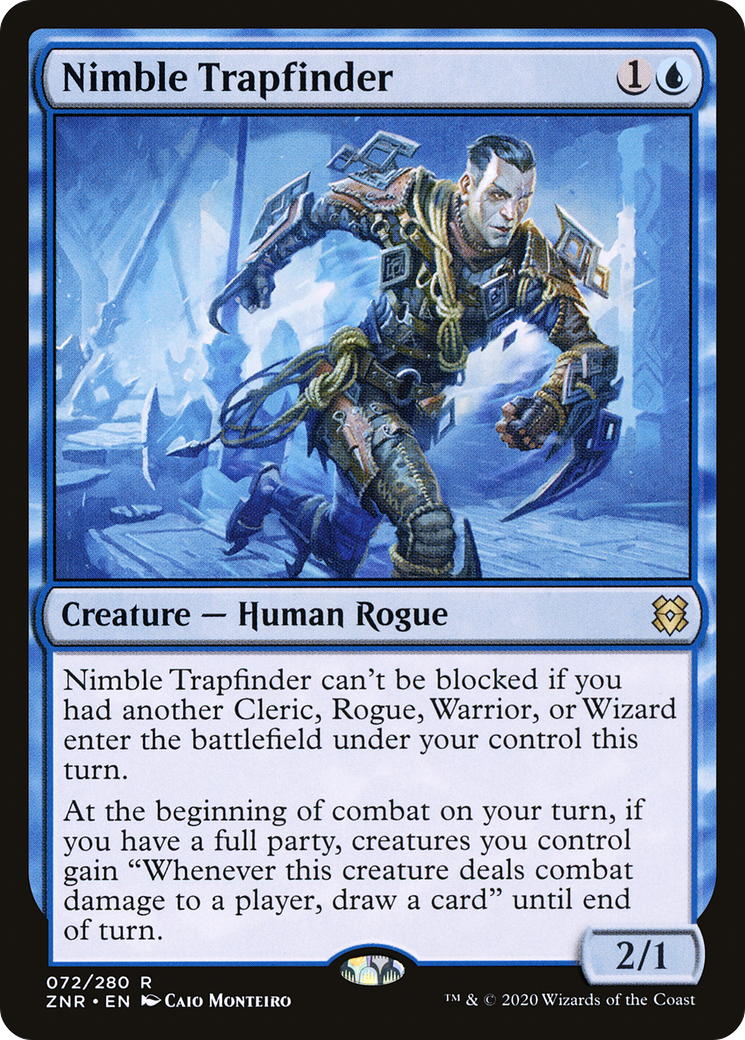 Image: Nimble Trapfinder - Zendikar Rising