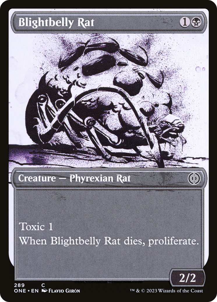 Image: Blightbelly Rat - Phyrexia: All Will Be One