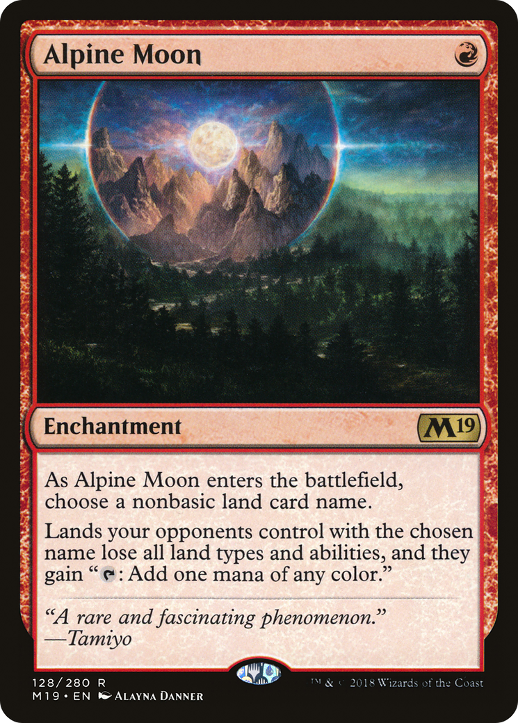 Image: Alpine Moon - Core Set 2019