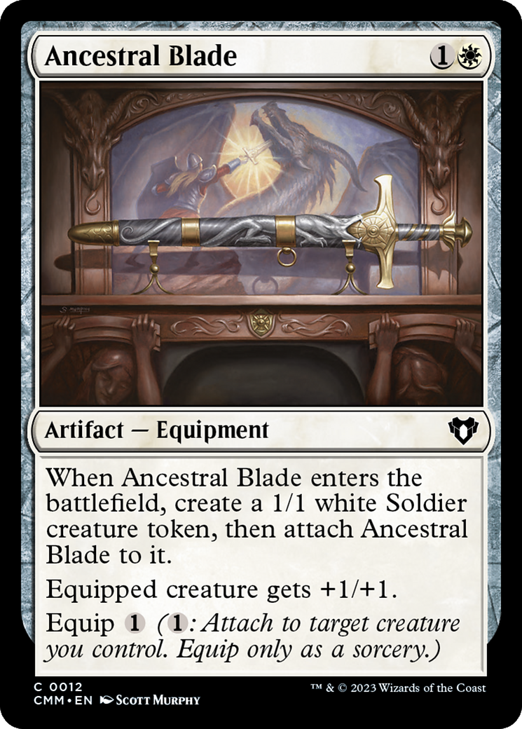 Image: Ancestral Blade - Commander Masters