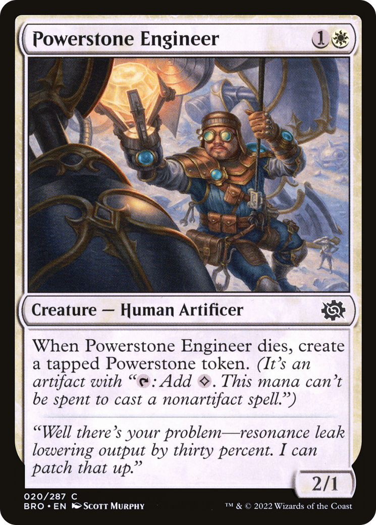 Image: Powerstone Engineer - The Brothers' War