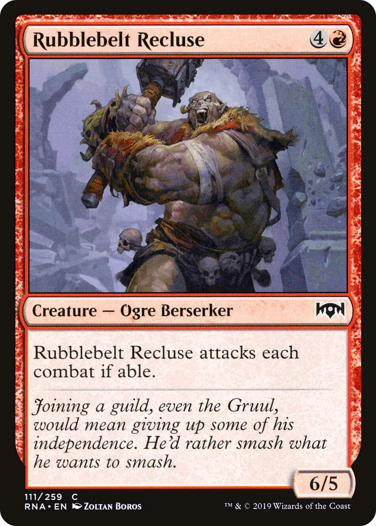 Image: Rubblebelt Recluse - Ravnica Allegiance