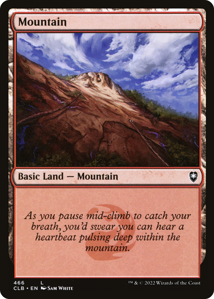 Image: Mountain - Commander Legends: Battle for Baldur's Gate