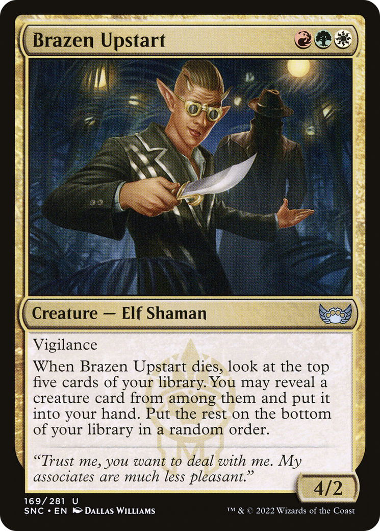 Image: Brazen Upstart - Streets of New Capenna