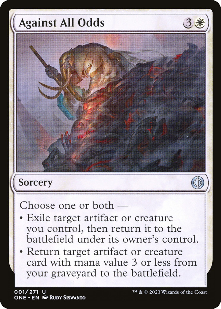 Image: Against All Odds - Phyrexia: All Will Be One