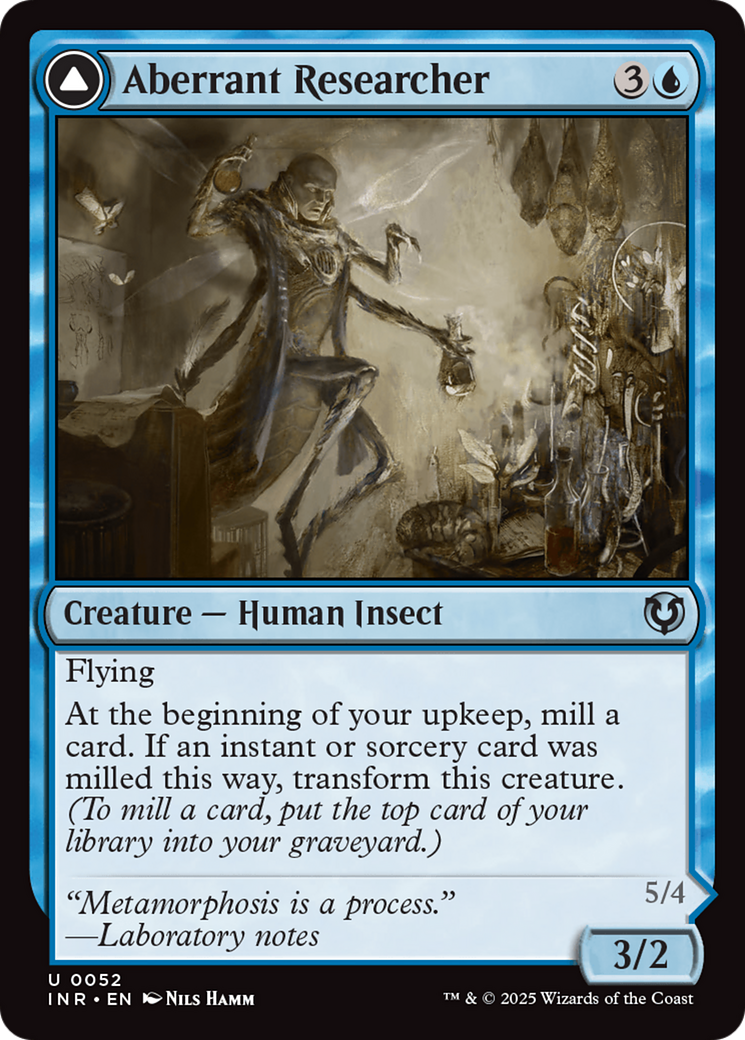 Image: Aberrant Researcher // Perfected Form - Innistrad Remastered