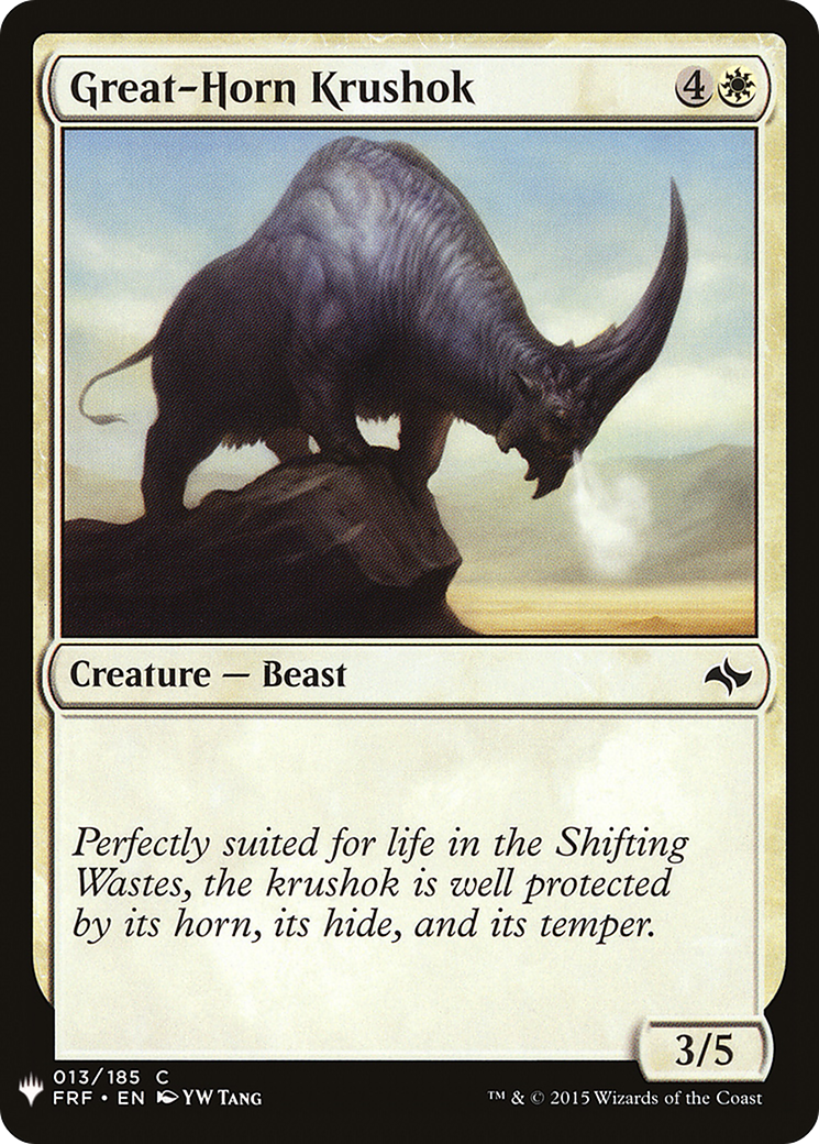 Image: Great-Horn Krushok - The List
