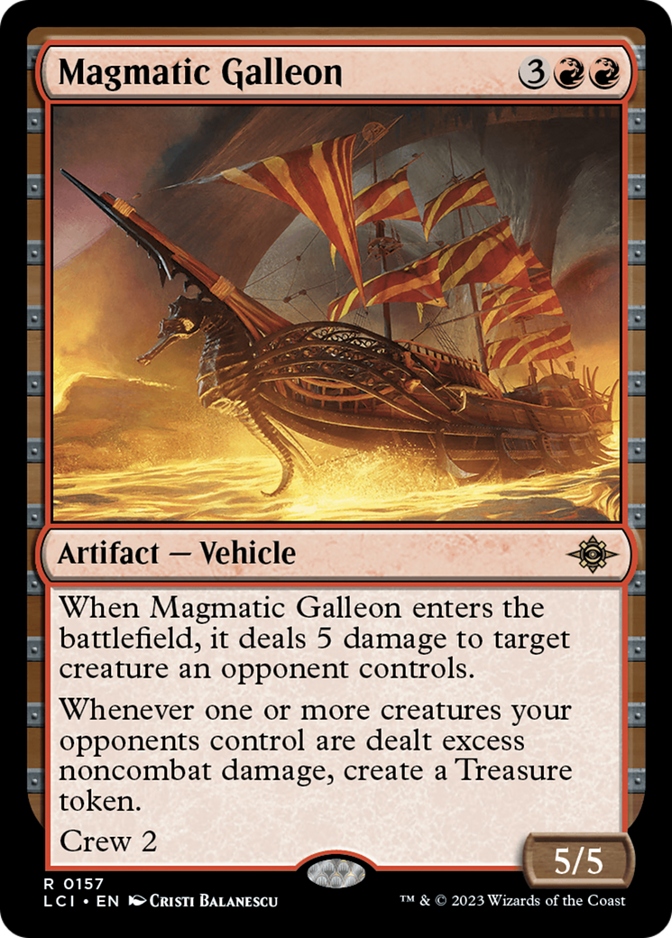 Image: Magmatic Galleon - The Lost Caverns of Ixalan
