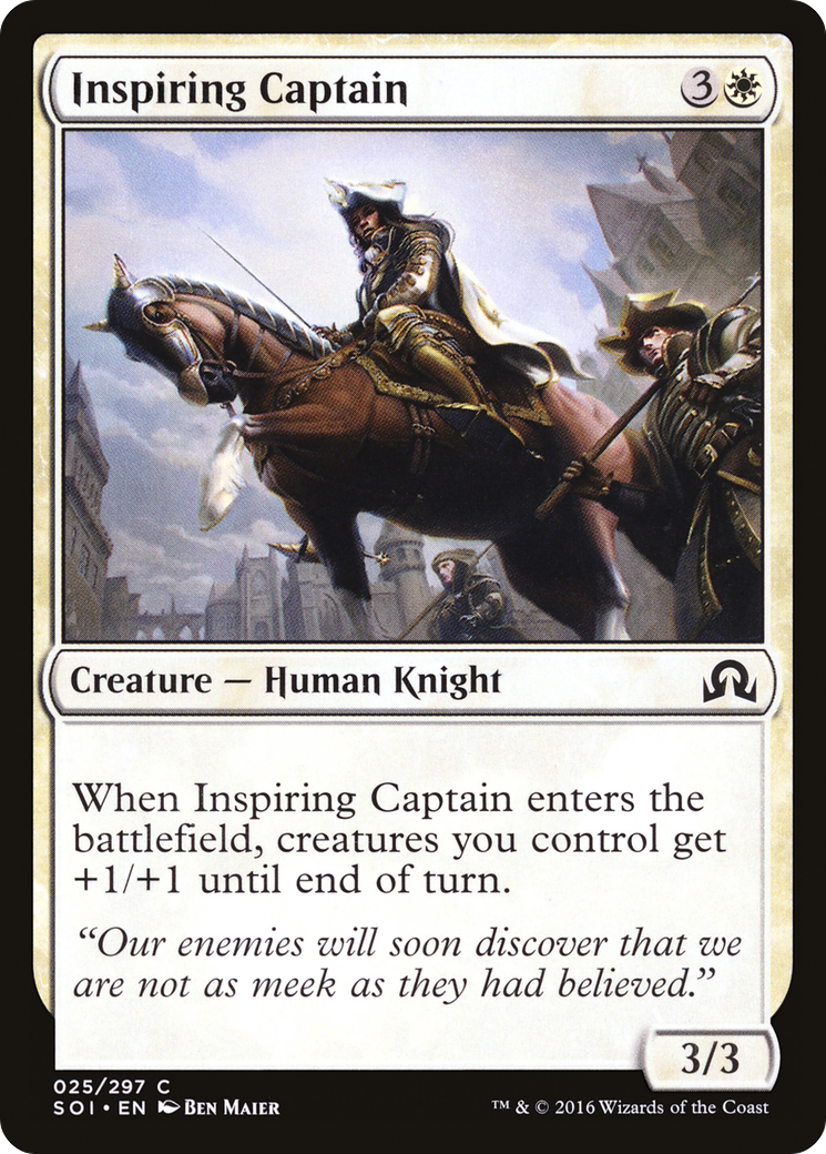 Image: Inspiring Captain - Shadows over Innistrad