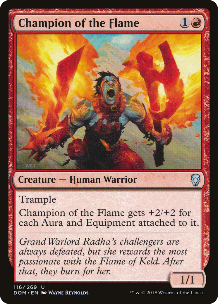 Image: Champion of the Flame - Dominaria