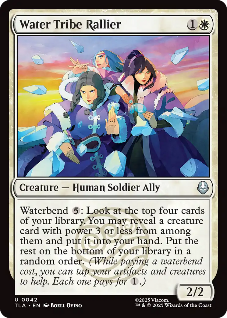 Image: Water Tribe Rallier - Avatar: The Last Airbender