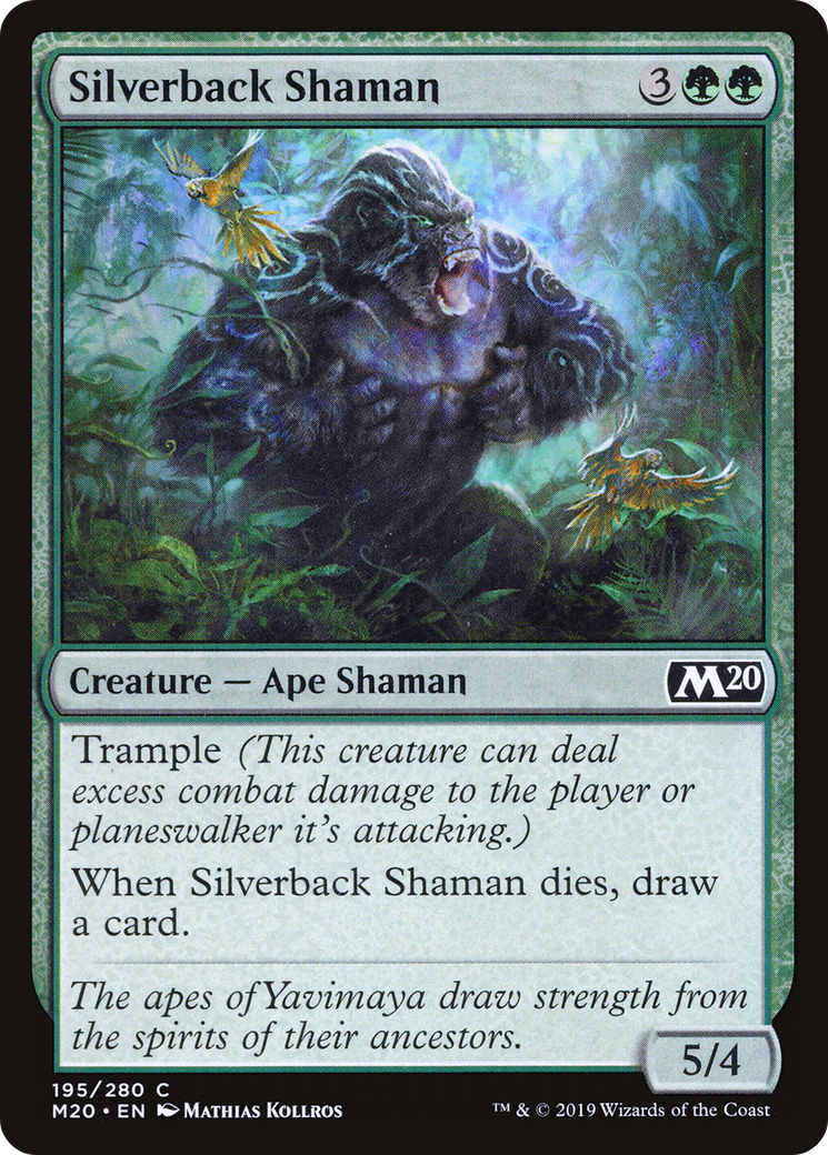 Image: Silverback Shaman - Core Set 2020