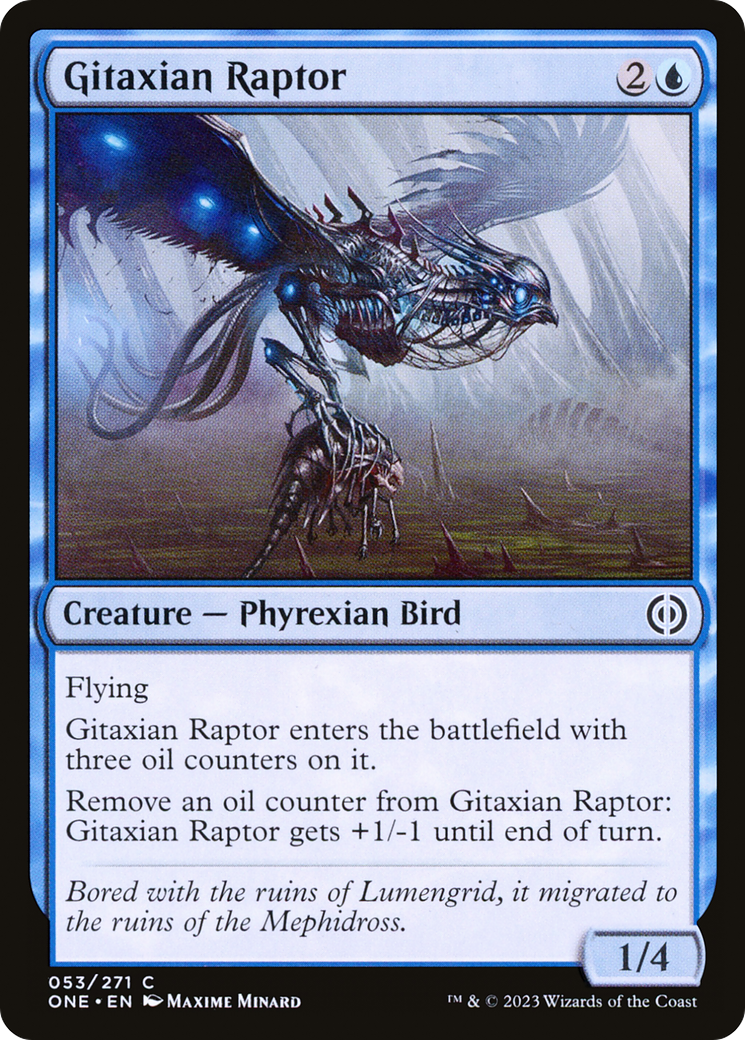 Image: Gitaxian Raptor - Phyrexia: All Will Be One
