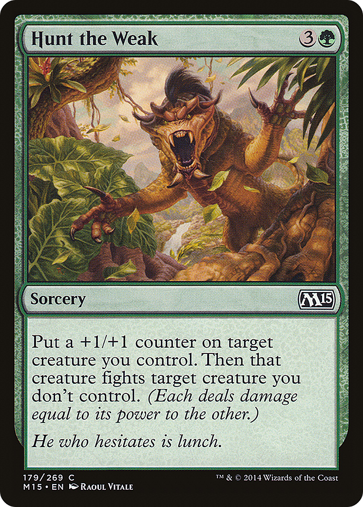 Image: Hunt the Weak - Magic 2015