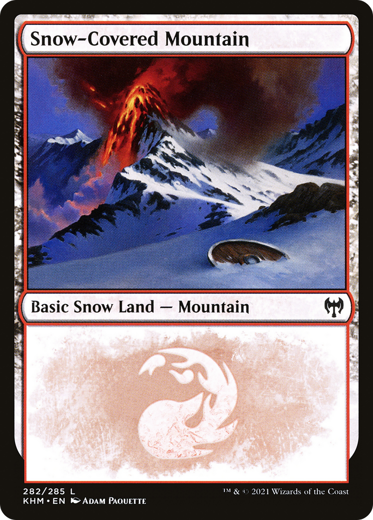Image: Snow-Covered Mountain - Kaldheim