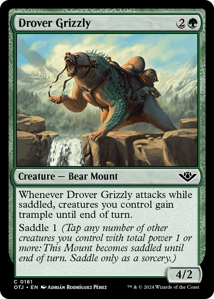 Image: Drover Grizzly - Outlaws of Thunder Junction