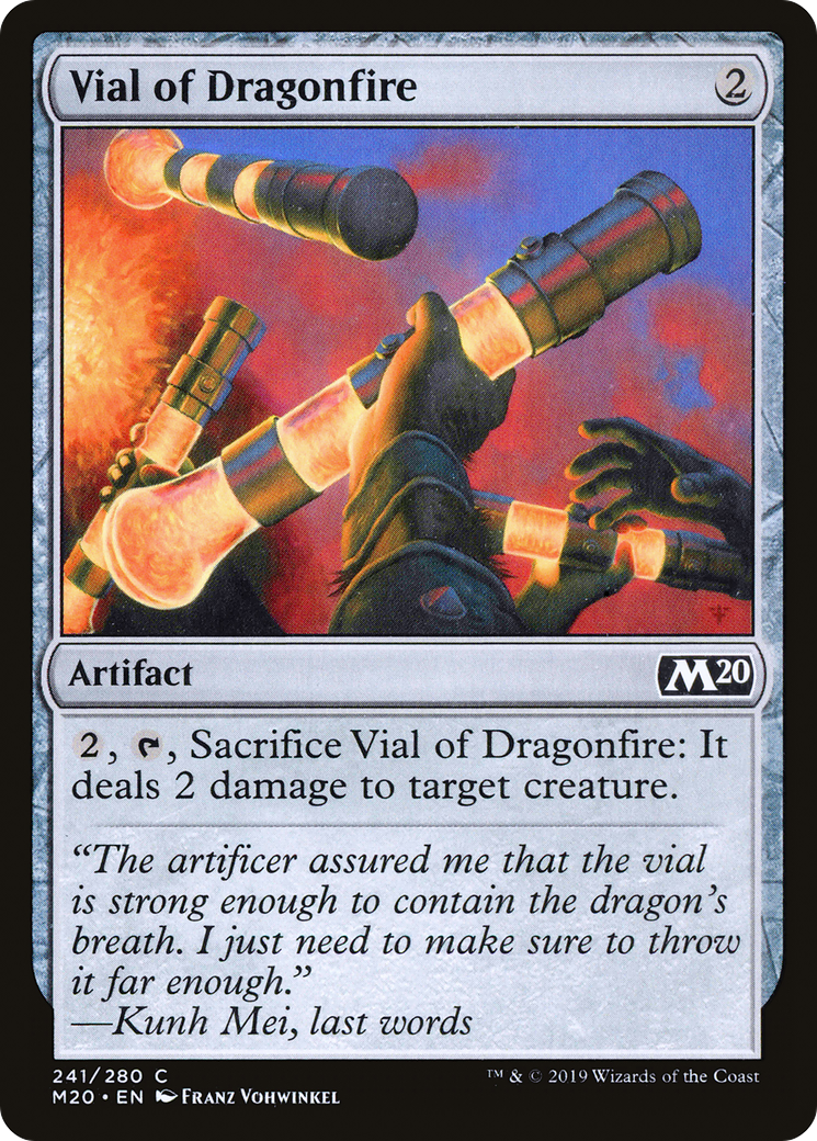 Image: Vial of Dragonfire - Core Set 2020