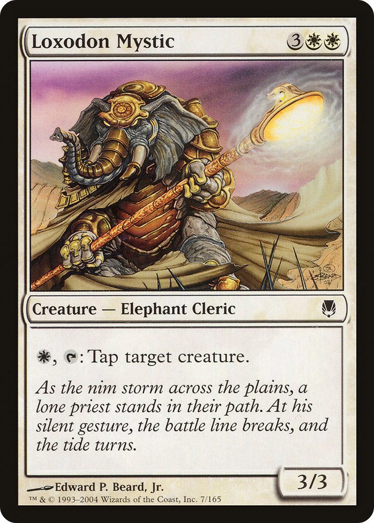 Image: Loxodon Mystic - Darksteel