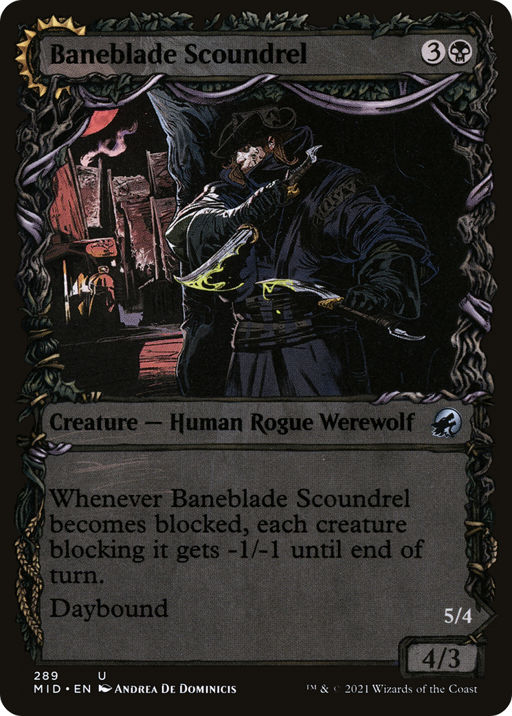 Image: Baneblade Scoundrel // Baneclaw Marauder - Innistrad: Midnight Hunt