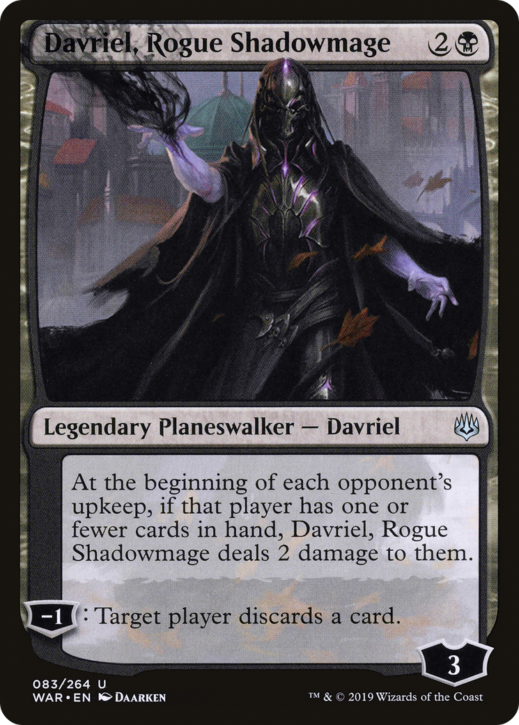 Image: Davriel, Rogue Shadowmage - War of the Spark