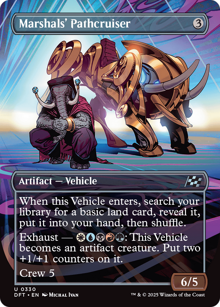 Image: Marshals' Pathcruiser - Aetherdrift