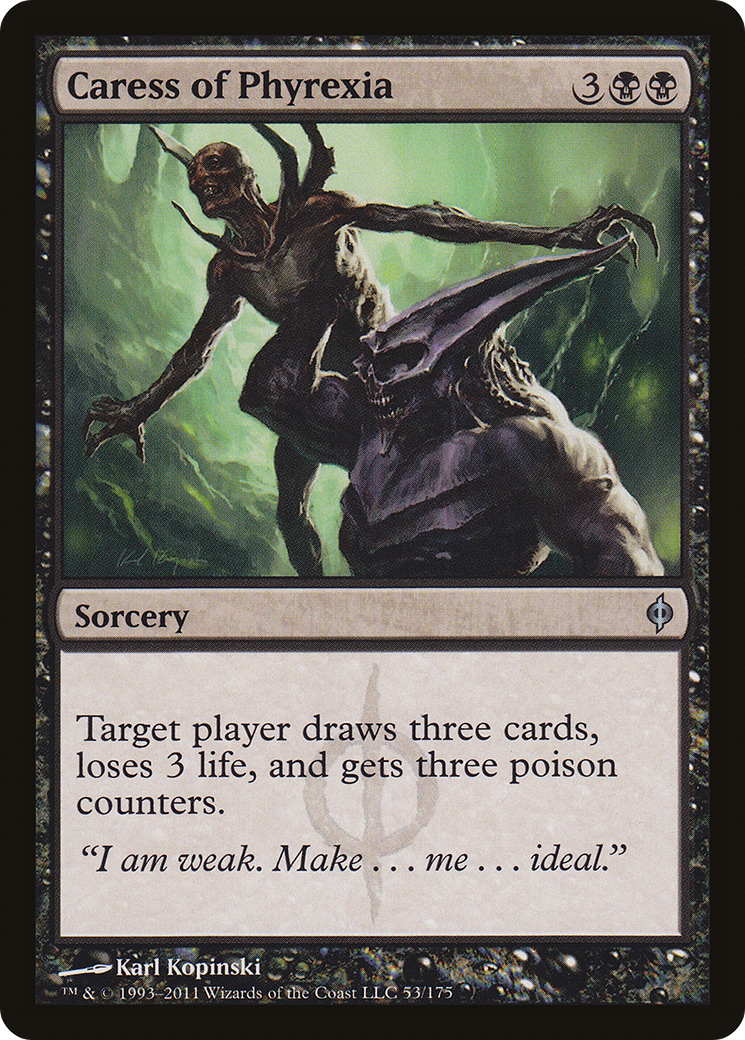 Image: Caress of Phyrexia - New Phyrexia