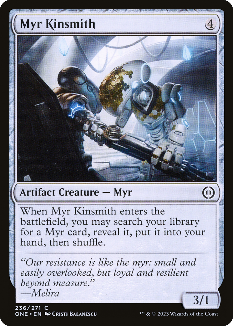 Image: Myr Kinsmith - Phyrexia: All Will Be One