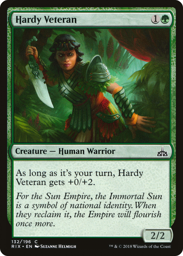 Image: Hardy Veteran - Rivals of Ixalan