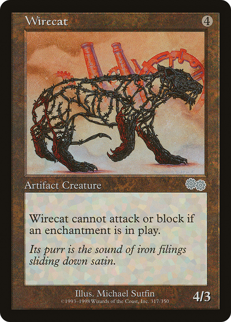 Image: Wirecat - Urza's Saga