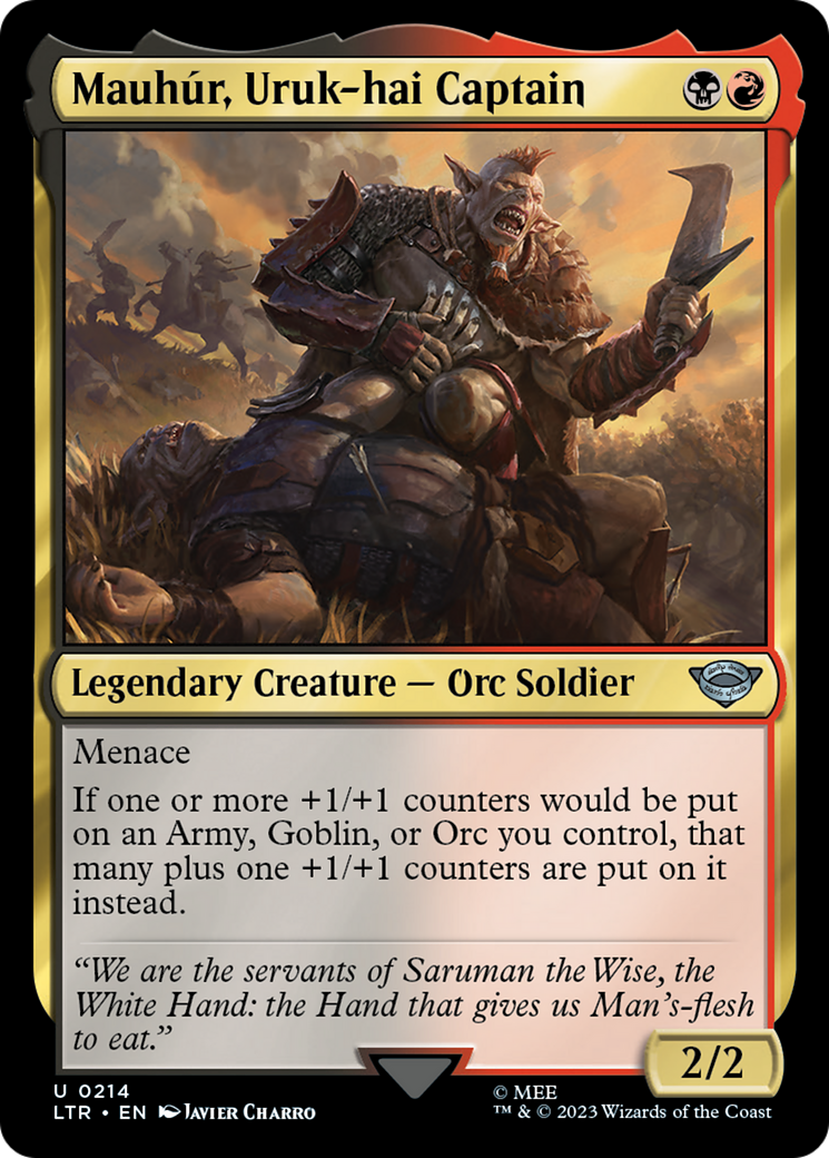 Image: Mauhúr, Uruk-hai Captain - The Lord of the Rings: Tales of Middle-earth