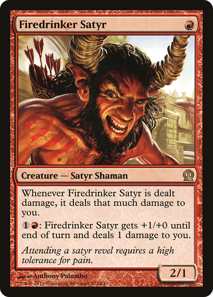 Image: Firedrinker Satyr - Theros