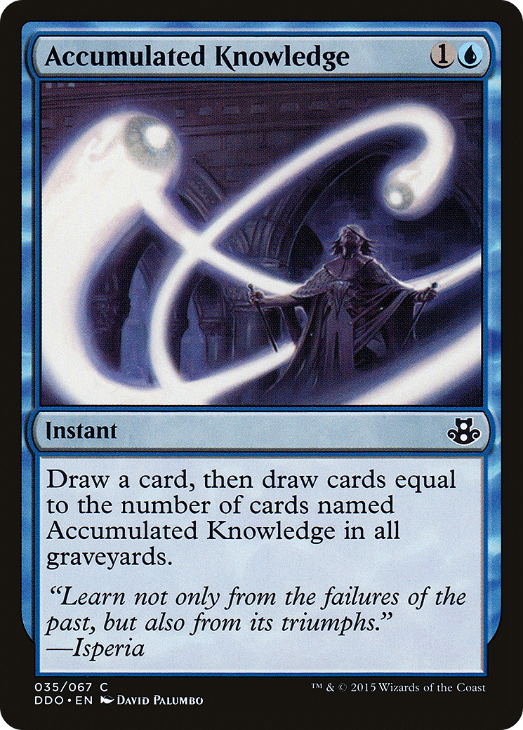 Image: Accumulated Knowledge - Duel Decks: Elspeth vs. Kiora