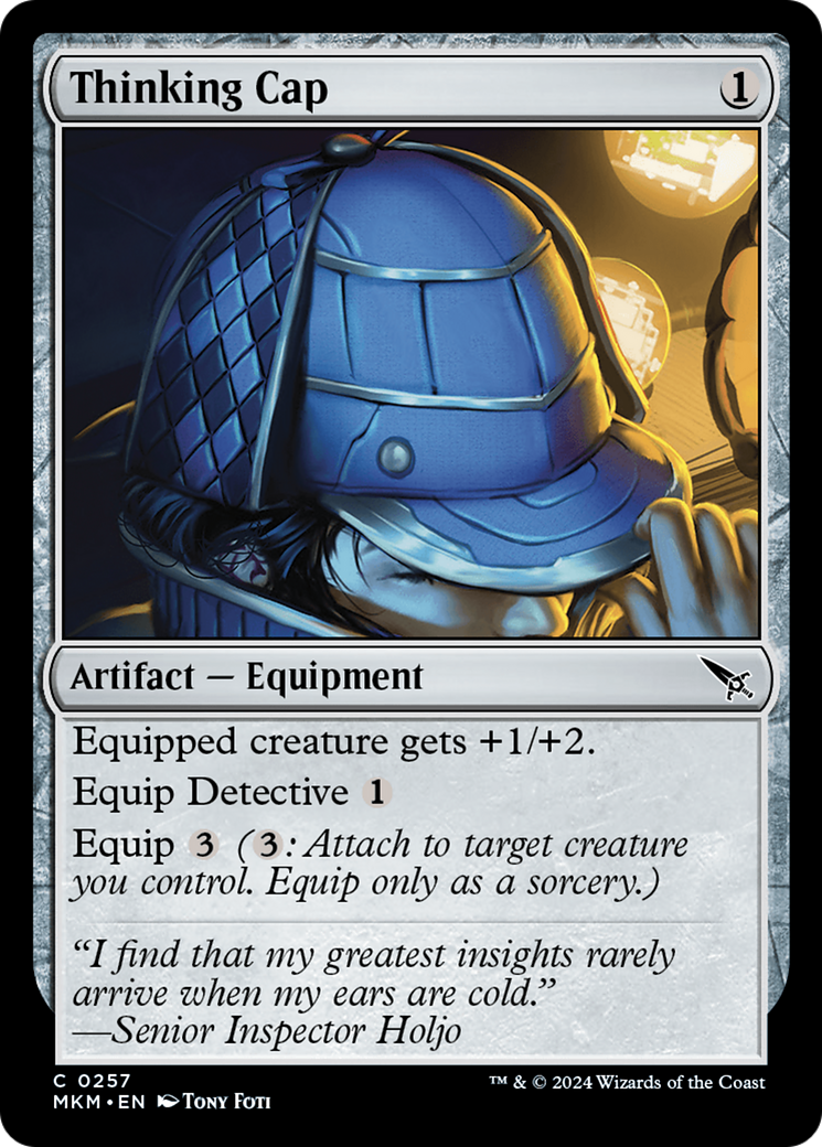 Image: Thinking Cap - Murders at Karlov Manor