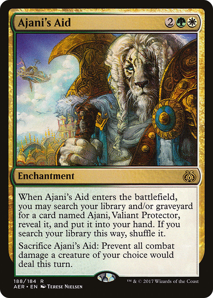 Image: Ajani's Aid - Aether Revolt
