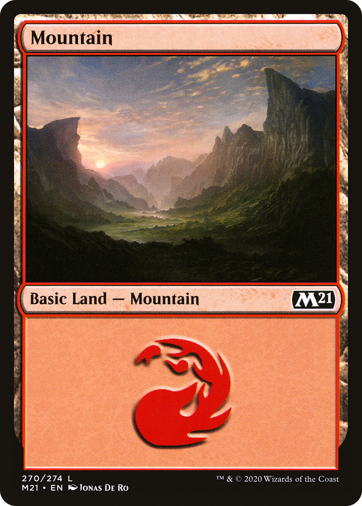 Image: Mountain - Core Set 2021