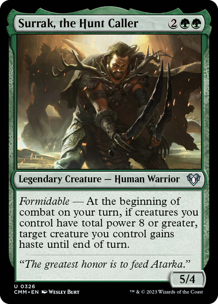 Image: Surrak, the Hunt Caller - Commander Masters